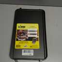 Lodge 19.5" X 10" Cast Iron Reversible Grill griddle - Double Burner Griddle - Indoor & Outdoor Cooking - Superior Heat Retention - Reversible Grill Griddle - Made in the USA