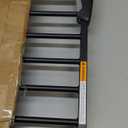 Babelio Baby Gate, 29-43" Auto-Close Easy Install Pet Gate, PressGuard P7 Extra Wide Walk Thru Child Safety Gate, 30" Tall Pressure-Mounted Metal Dog Gate for Doorways & Stairs, Black