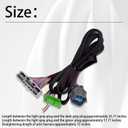 Chassis Specific Adapter Harness(1PCS) Compatible with 1988 1989 1990 1991 EF CRX,for Acura Honda H/F/B/D Series Engines