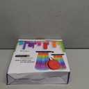 JAEMEYEM Upgraded Foldable Stool, Capacity Portable Retractable Small Folding Stool, Collapsible Telescoping Camping Stool for Adults Outdoor Fishing Hiking Gardening Travel BBQ (1 pack, Blue)