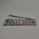 Vintage Music Room Wall Decor Street Signs Music Posters Studio Metal Tin Signs 16 x 4 Inches