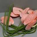 Hanaive 20 Pcs Artificial Anthurium Flowers 23.6 Inch Fake Anthurium Flowers for DIY Vase Bouquets Centerpiece Arrangements Wedding Bridal Shower Party Home Decor(Pink)