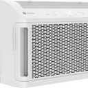 GE Profile ClearView Inverter Window Air Conditioner Unit, 10,300 BTU, U-Shaped Adjustable Depth, Energy Efficient Cooling up to 450 sq ft., Ultra Quiet, SMART Home Capable, Includes Remote, White