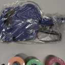 Perco Lite 1 Line Price Gun with Labels Kit - Includes 1 White Roll, 6 Multicolored Rolls, 2 Ink Rollers, 1 Ink roll and Labels Pre-Loaded