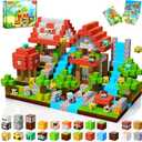 Magnetic Blocks-200PCS Magnetic Building Blocks, Magnets Cubes 2025 Upgraded Stacking Magnets for Kids Forest River Indoor Construction STEM Toys , Christmas Birthday Gifts for Boys & Girls Ages 3+