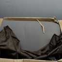 Outdoor All Weather Waterproof Dog Bed, Orthopedic Dog Bed for Extra Large Dogs, Egg Crate Foam Crate Pad with Washable Removable Oxford Cooling Cover, 47x29 Inch, Brown