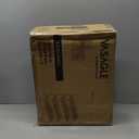 VASAGLE Shoe Rack for Entryway, 5-Tier Shoe Rack Organizer with Storage Shelves and Spacious Top, Freestanding, Adjustable, Industrial, Honey Brown and Ink Black ULBS038K01