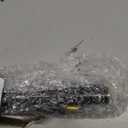 Vintage Walking Stick - Wooden Cane with Silver Brass Handle - Black Wood - Victorian Fancy Cane for Men and Women