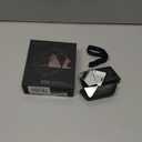 Aulumu A09 Geometric AirPods Pro 2 Case [2nd/1st Generation] with Lock | Protective Cover with Nylon Buckle | Alloy Armour | Compatible with Apple AirPods Pro(2023/2022/2019) - Gray