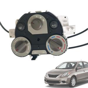 27510-1HM5A AC Climate Control Module Compatible with Nissan Versa 2012 2013, for Micra 2015-2018, Compatible with Jeep TJ Wrangler 1999-2004, for Mustang 2012, AC Heater Climate Control Panle Switch