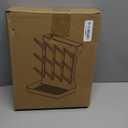 Baby Bottle Drying Rack, Vertical Bottle Rack Dryer Space Saving Bottle Drying Rack Countertop Organizer with Brush Holder for Bottles & Baby Accessories Pacifiers and Pump Part- BPA-Free (Gray)