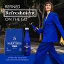 Saratoga Spring Water Bottles, 6 Pack  Still Bottled Water  Recycled PET Plastic Bottles  16 Fl Oz