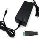 24V Power Supply Transformer, AC 100-240V to DC 24V 15A LED Adapter, 360 Watt Max for LED Strip Neon Rope String Lights, Computer Project, Recorder, TV Screen