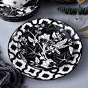 Dinnerware Set - Ceramic Plates and Bowls for 4 - Stoneware Dish Set