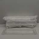 Shower Caddy Adhesive, X-Large Capacity Bathroom Organizers and Storage, No Drill Shower Organizer, Clear Wall-Mounted Bathroom Storage Shelf for Kitchen, RV, Cosmetic