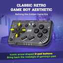 IINE Mini Retro Wireless Controller, Micro Remote Controller for Switch/OLED, PC, Android and IOS, Keychain Pocket-sized Controller with Turbo Function (Black)