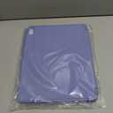 Akkerds Compatible with iPad (A16) 11th Generation Case 11 Inch 2025, for iPad 10th Generation Case 10.9 Inch 2022 with Pencil Holder, Slim Trifold Stand Protective Cover with Soft TPU Back,BluePurple