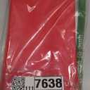 BRAWARM Faux Leather Throw Pillow Covers 12 X 20 Inches, Christmas Red Leather Lumbar Pillow Covers Pack of 2, Hand Stitched Leather Decorative Throw Pillows for Couch Sofa Bed Living Room Home Garden