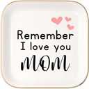 SOGUAOLO Mom Gifts - Cool Ceramic Ring Dish for Christmas, Birthday, Mothers Day