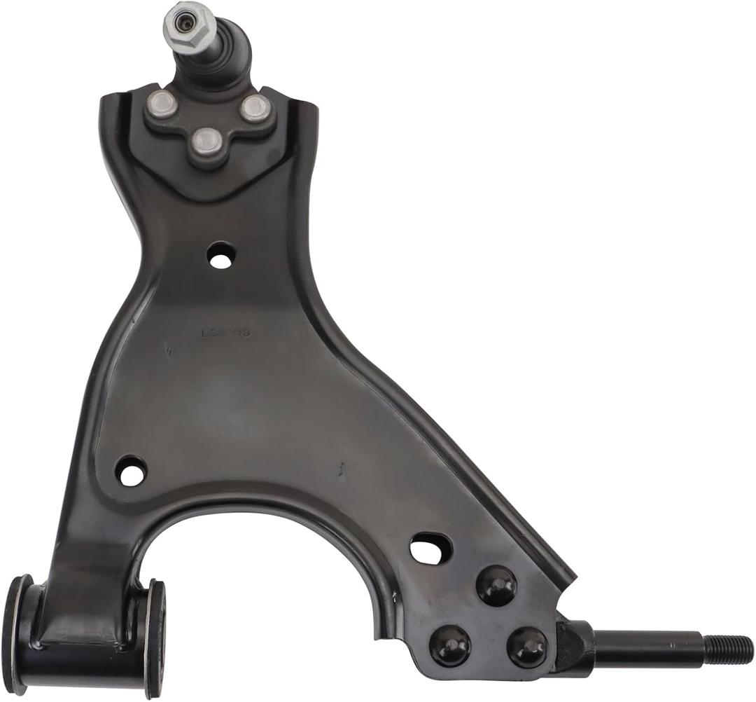 TRQ Front Left Lower Control Arm with Ball Joint Steel Compatible with 2008-2017 Buick Enclave 2009-2017 Chevrolet Traverse 2007-2016 GMC Acadia 2017 Acadia Limited 2007-2010 Saturn Outlook