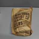 Real Good Coffee Company Whole Bean Coffee - Organic Dark Roast - 100% Arabica Espresso Beans - Strong Coffee Option - 32 Oz (EXP 02/20/26)