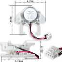 WH03X30517 Washer Shift Actuator Compatible with GE & Hotpoint Washer, Replacement Part for WH05X25036 WH05X24435 AP7014559 4961069 PS16554752 EAP16554752 290D1056G001