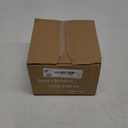 S&Q's CERAMICS Raised Slow Feeder Cat Bowl, Ceramic Elevated Cute Pet Food Bowl Small Dogs Slow Feeder, Flower Shaped Cute Cat Dish for Dry and Wet Food (Brown, 5.8")