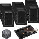 Qualirey 20 Pack Mouse and Insect Glue Traps, Strong Sticky Mice Traps Indoor for Home, Pre Scented Rodent Pads with Non Toxic Glue for House Garage, Ready to Use, Safe to Children and Pets (Black)