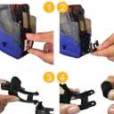 2 Line Price Gun Labels, 4 Packs Total 16,000 Pcs Blank Price and Date Gun Labels for 2 Line Price and Date Gun, Suitable for MX6600, MX6602, YH689, and Most Other 2 Line Price Guns (White)