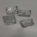 60PCS Stainless Steel Drapery Hook and Pin for Pleated Drapes 4 Prongs Pinch Pleat Clips Traverse Pleater 4 End Curtain Hangers for Window Door Bathroom Curtain