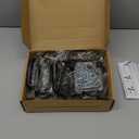 Ravinte 30PCS Pack Matte Black Kitchen Cabinet Handles Drawer Pulls 3-3/4 inch Hole Centers Cabinet Pulls Kitchen Hardware Sturdy Big Square Base Dresser Drawer Handles