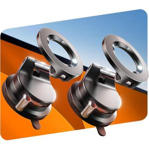 LISEN for Magsafe Car Mount, Magnetic Phone Holders for Your Car, Car Phone Holder Magnetic, Car Accessories for Women Men Ford Jeep Truck BMW, Gifts for iPhone 17 Pro Max 16 15 14 13 12, 2Pack