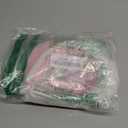 U-Goforst Bunny Ears Headbands and Tail, Bunny Costume Long Furry Rabbit Ear Headband, Halloween Party Cosplay White Bunny Ears Costume Hair Accessories for Adult Women