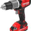 CRAFTSMAN V20 Cordless Hammer Drill Kit, 1/2 inch, 2 Batteries and Charger Included (CMCD732D2)
