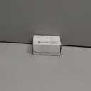 100 Packs Name Tag Magnets Two-piece Design Mini Name Badge Magnets with 2 Neodymium and Adhesive Backing for ID Badge Holders