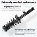 Rear Struts Assembly Fit for 1997-2001 Toyota Camry 2.2L, 1999-2003 Solara, Shock Absorber & Sway Bar End Link, Replace for 531681 531680 4Pcs