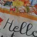 Thanksgiving Patchwork Quilt Set Turkey Pumpkin Sunflower Bedspread Set King Size-Autumn Harvest Themed Polyester Bedding Set 3 Pieces(104x90)