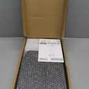 Rfiver Mobile TV Stand for 23-60 Inch LCD LED Flat/Curved Panel Screen TVs up to 88 lbs, Rolling TV Stand with Adjustable Shelf & Tilt, Portable Floor Stand on Wheels for Bedroom, Living Room, Office (Black)