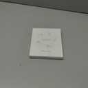 Thank You Gift Resin Floral Keepsake Plate Decor with Pressed Real Flowers (Purple & White) Teacher, Employee & Nurse Appreciation Keepsake