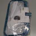 POOLWHALE Professional Pool Skimmer Net, Heavy Duty Swimming Leaf Rake Cleaning Tool with Deep Fine Nylon Mesh Net Bag - Fast Cleaning,Easy Scoop Edge,Debris Pickup Removal (No Pole)