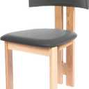 Moukeren Dining Chair Slip Cover Mid Century Modern Dining Chairs Covers Set Stretch Accent Curved Backrest Kitchen Chairs Slipcovers, Removable Washable, for Hotel Ceremony Restaurant Wedding Party