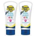 Banana Boat 100% Mineral Kids Sunscreen Lotion SPF 50, Twin Pack | Banana Boat Mineral Sunscreen for Kids, Childrens Sunblock SPF 50, Oxybenzone-Free, 6oz each (Pack of 2)