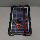 POWOXI Upgraded 7.5W-Solar-Battery-Trickle-Charger-Maintainer-12V Portable Waterproof Solar Panel Trickle Charging Kit for Car, Automotive, Motorcycle, Boat, Marine, RV,Trailer, Snowmobile, etc.