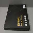 Red Light Photon Facial & Neck Mask with Remote Control, 7 Custom Modes with Infrared, Portable & Rechargeable with Timer for Home Use, 850nm Infrared & Red Light Masks, Black