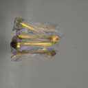 Maitys 16 Pieces Stainless Steel Flower Coffee Spoon Dessert Sugar Ice Cream Stirring Tea Spoon Set for Tableware Kitchen, Cafe or Bar(Gold)