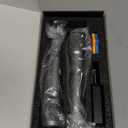 Wireless Microphone, Dual Handheld Dynamic Mic with Rechargeable Receiver, 40H Duration, 200ft Range, Plug and Play, Karaoke Microphone for Singing, Karaoke, Meeting, Church, Wedding (Silver)