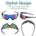 O2O Sports Sunglasses for Women Men Teens Youth Biking Running Cycling Baseball Softball Sunglasses 020 Sunglasses (Black)