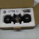 JO.KO Fingerprint Door Lock, Biometric Door Lock with App Control & Key, Smart Door Lock for Bedroom, Entry Door, Keyless Finger Print Door Knob with Thumb Print Black (1 Piece, Black Matte BK1)