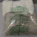 ELEGANTPARK Christmas Stockings 4 Pack Knitted Flaxen White Christmas Stockings Large Xmas Decoration for Holiday Fireplace Hanging Holiday Decoration for Family Kids Xmas 18 Inch