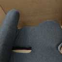 Seat Cushion Memory Foam Pads for Truck Driver Office Chair Cushion Home Chair Cushion Car Non Slip Pad Sitting Ergonomic Cushions for Office Workers Car Drivers (Dark Grey)